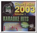 CHART HITS 2003 Vol. 1 Karaoke Hits 3 CDGs Disc Pack